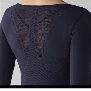 lululemon athletica Navy Long Sleeve Top